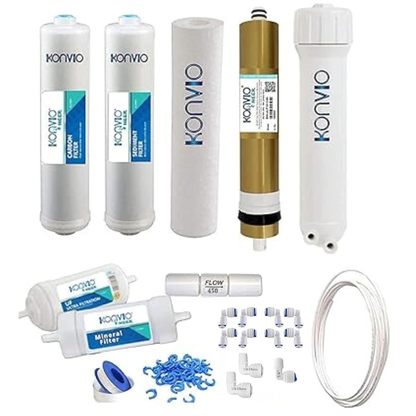 Macmillan Aquafresh Membrane Spare Maintenance Service Kit for All Type of RO Water Purifier, White