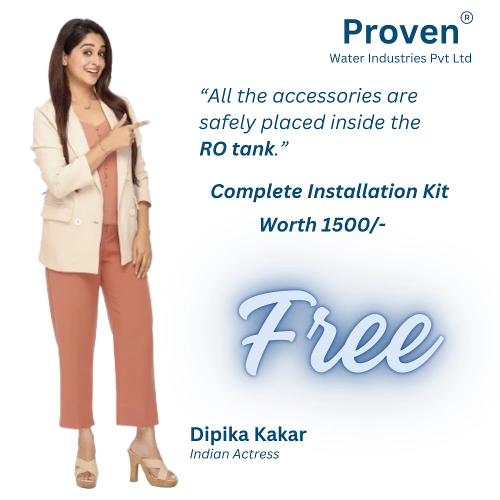 Proven Swift RO Water Purifier 12L & 15L RO+UV+UF Black