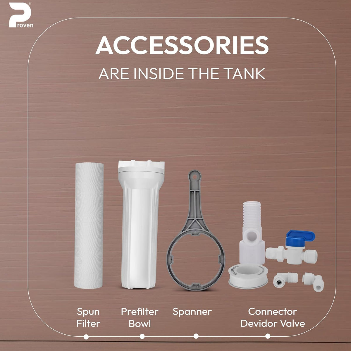 Proven Swift RO Water Purifier 12L & 15L RO+UV+UF Black